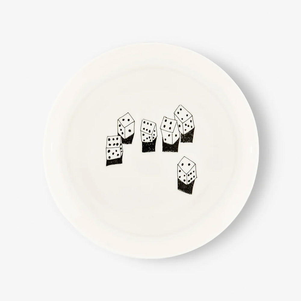 Dice Plate by Jonas Wood