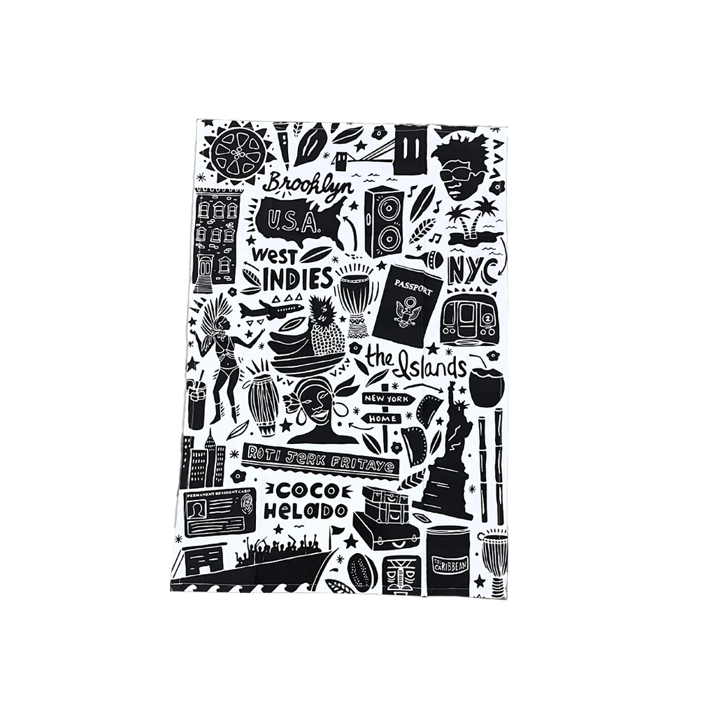 Caribpolitan Tea Towel