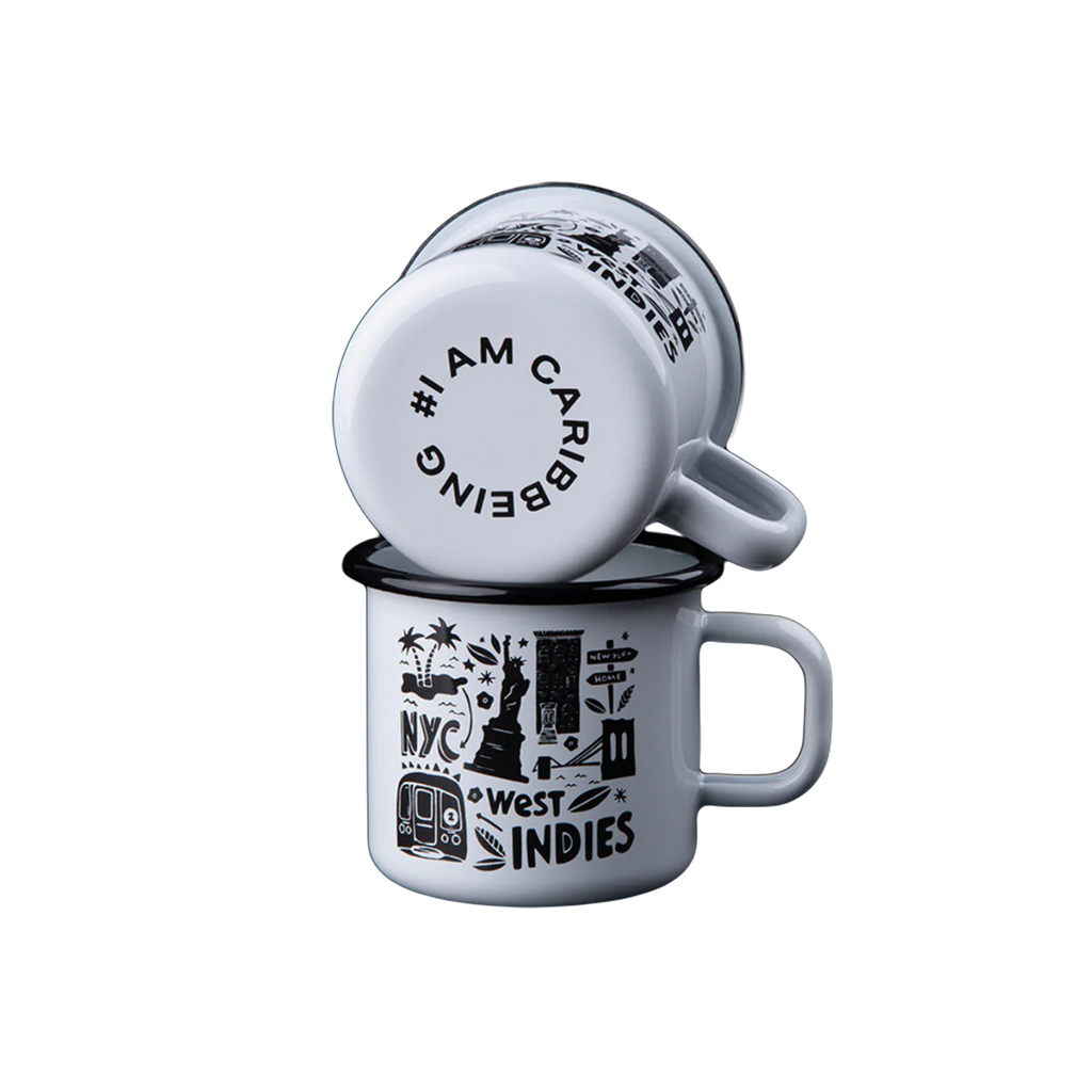 Little Caribbean Enamel Cup - Caribpolitan