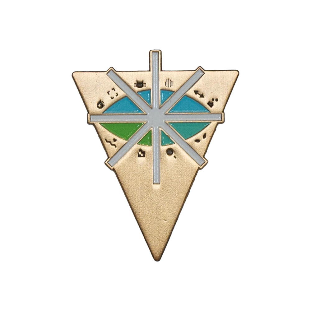 Interdependence Amulet Pin