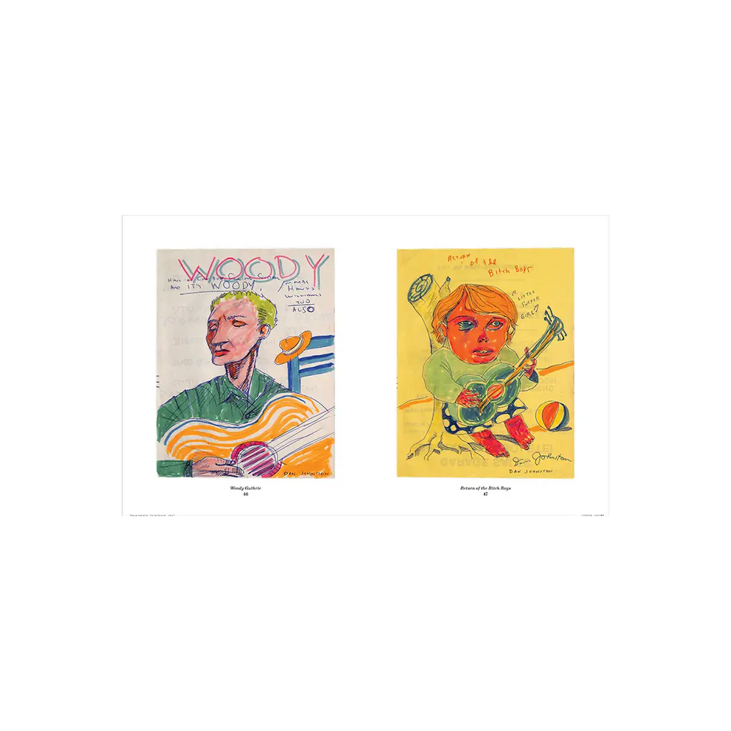 Daniel Johnston ドローイング 80's 初期作品 直筆オリジナル Daniel Johnston ドローイング 80's 初期作品 直筆オリジナル