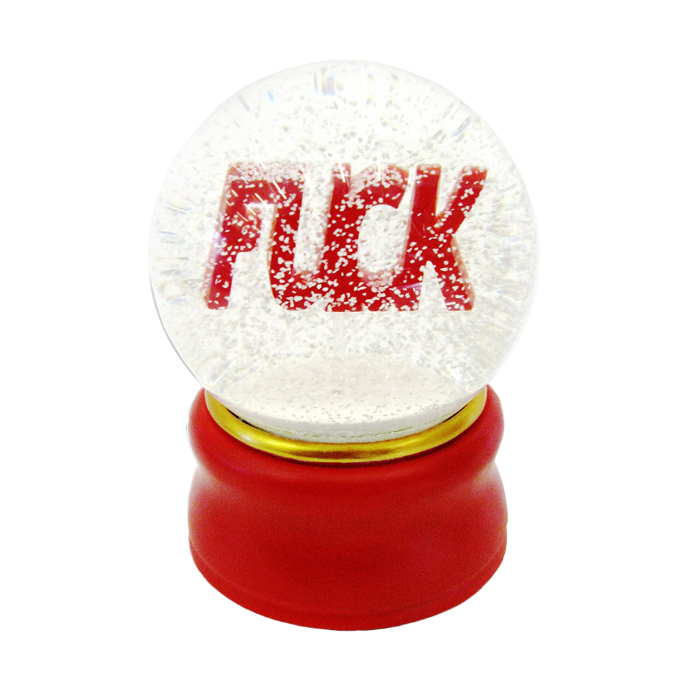 Fuck Snow Globe