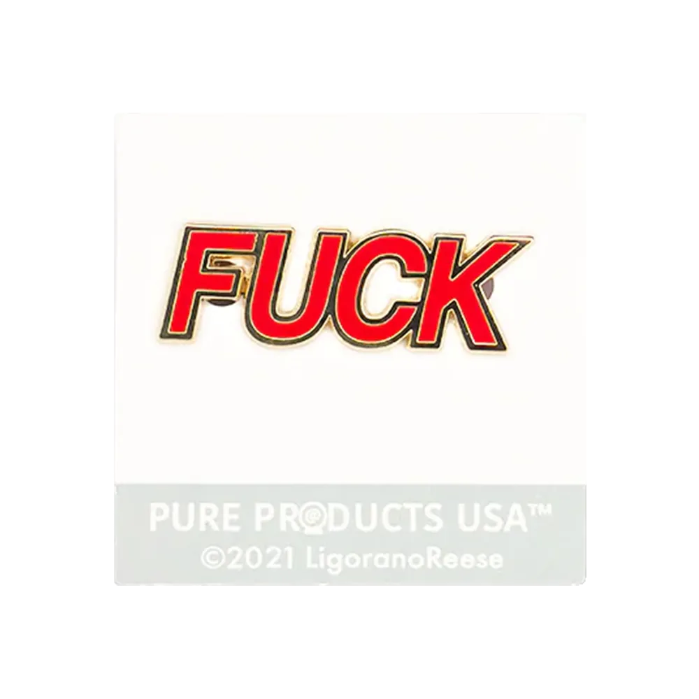 Fuck Enamel Pin