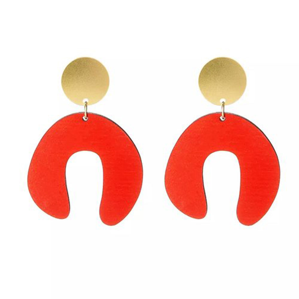 D Doodle Earrings by Shock of Grey