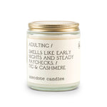 Adulting by Anecdote Candles