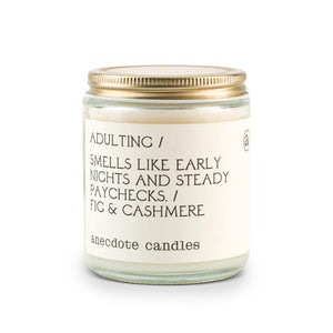 Adulting by Anecdote Candles