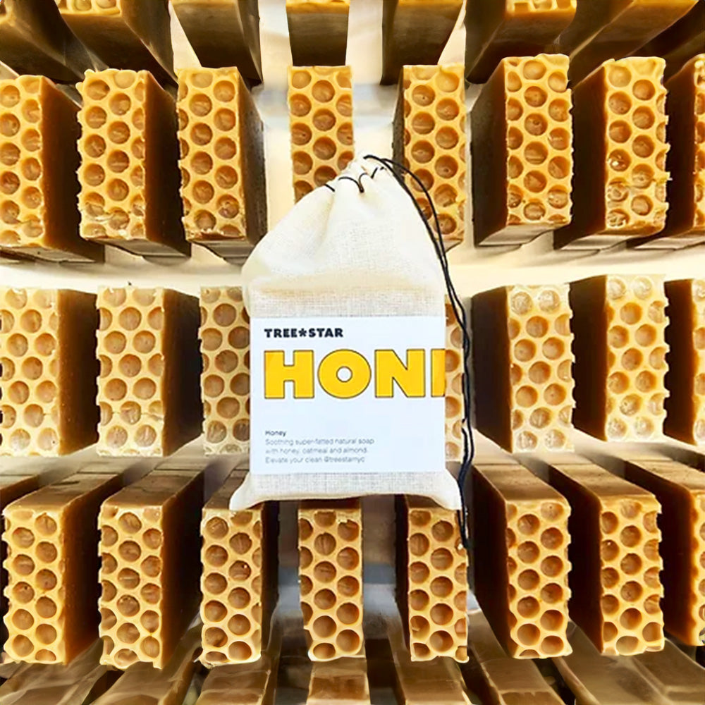 
                
                    Load image into Gallery viewer, Honey + Oatmeal Soap by Treestar NYC
                
            
