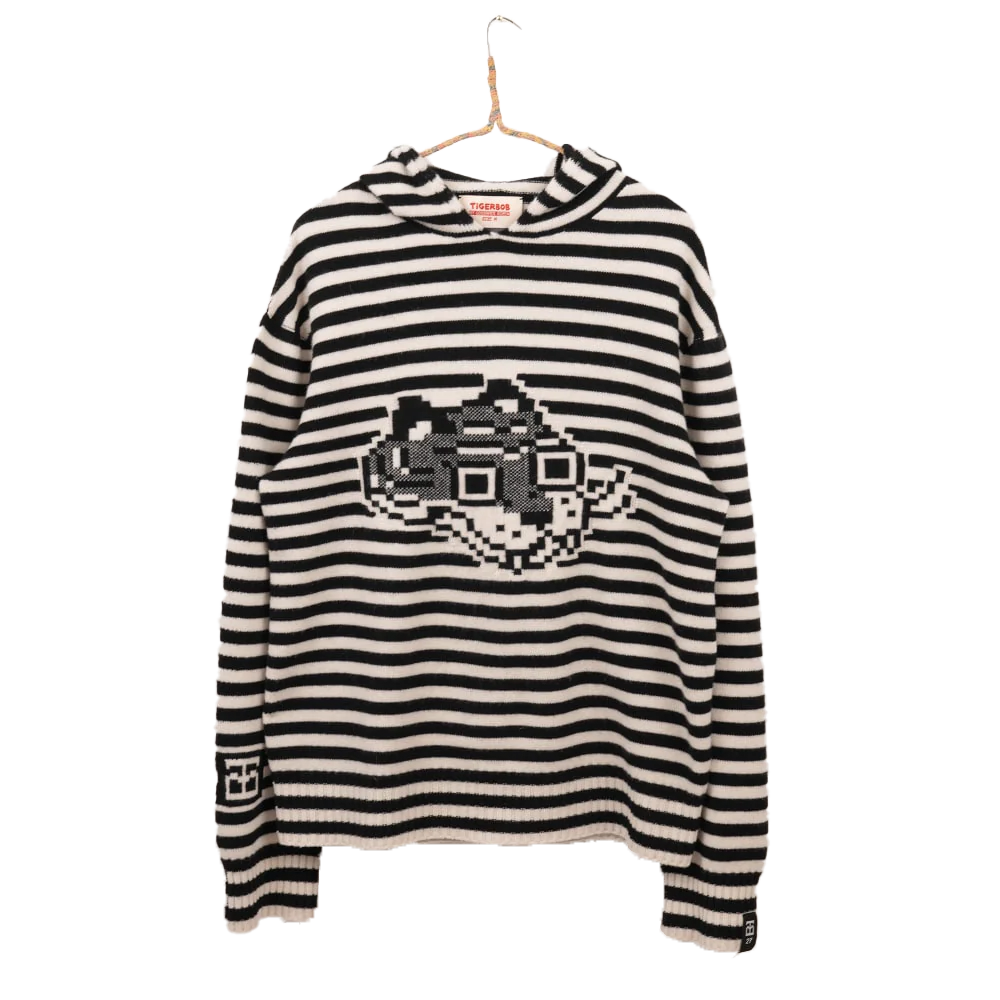 Super Striped Jacquard Hoodie Edition by Tigerbob