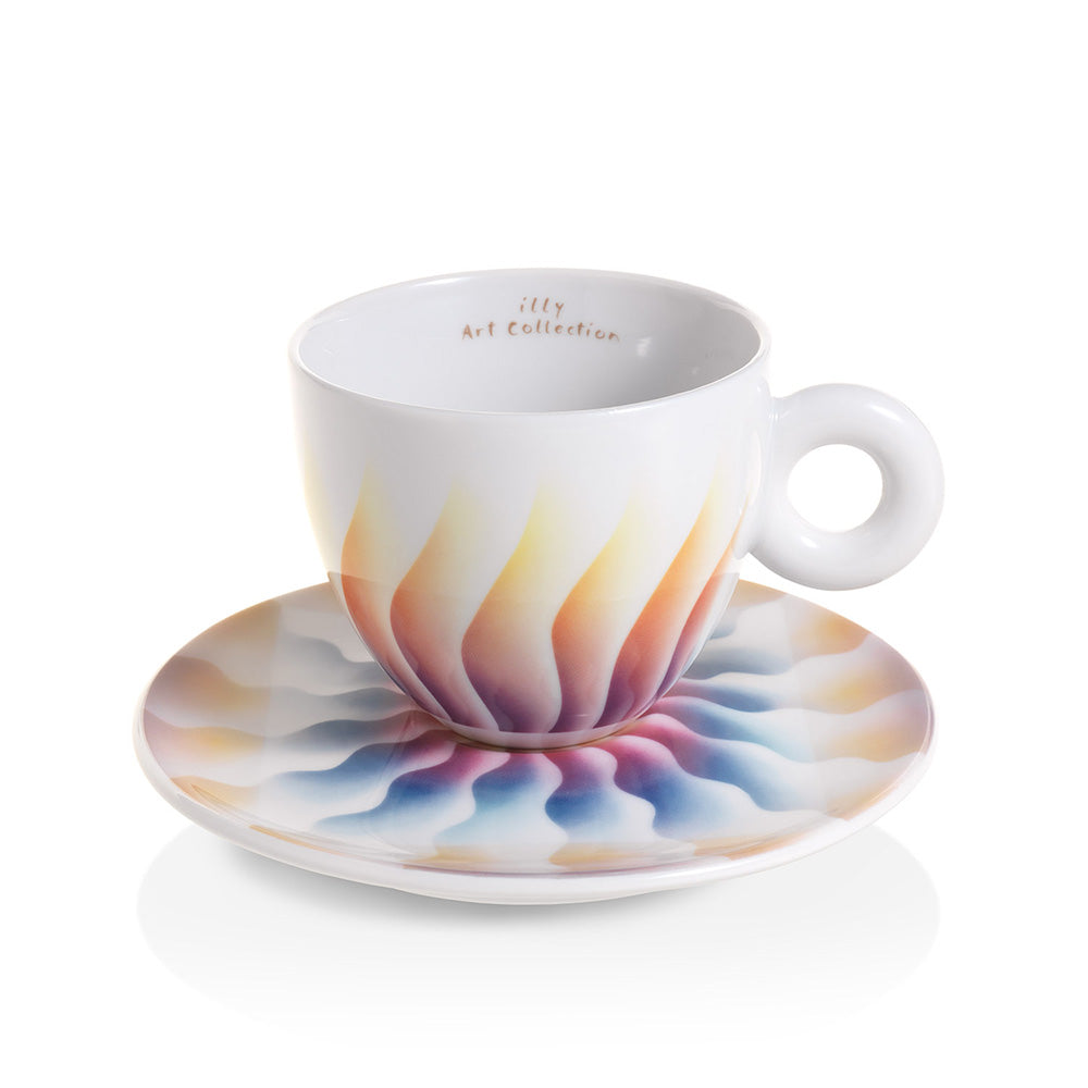 Judy Chicago x Illy Set of 4 Cappuccino Cups