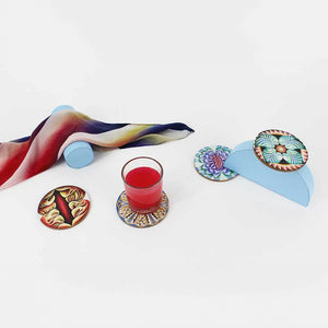 The Dinner Party Coaster Set x Judy Chicago by Third Drawer Down