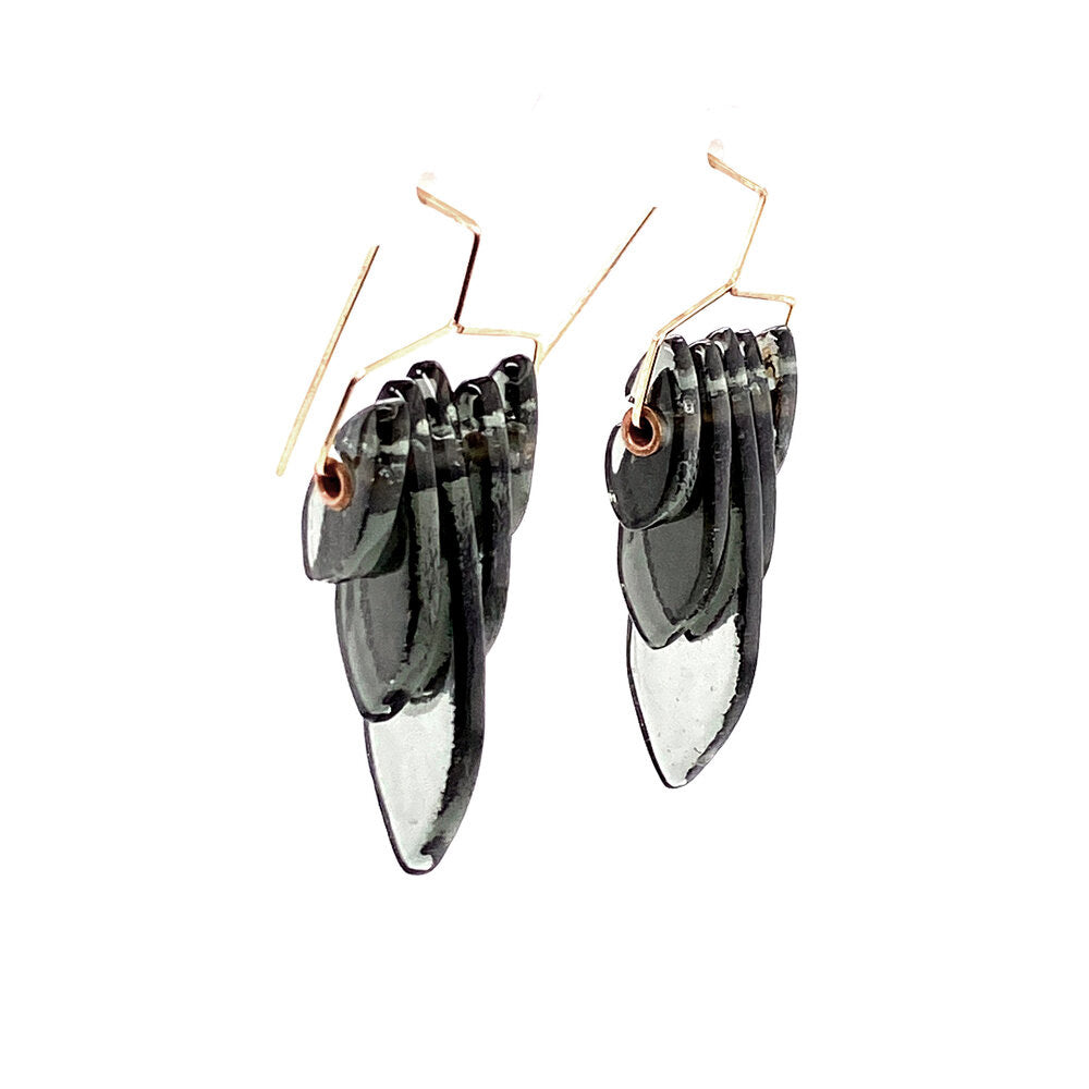 Kinetic Deco Teardrop Hooks by Broken Plates