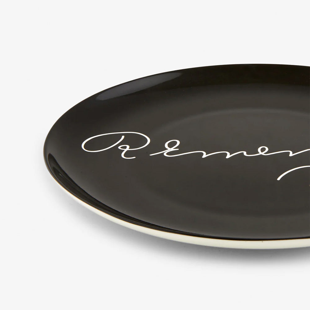 Remember Me Plate