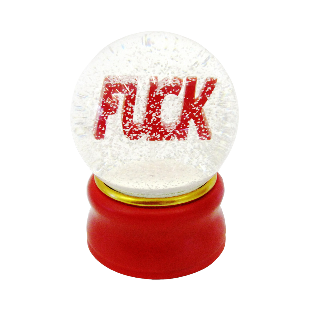 Fuck Snow Globe