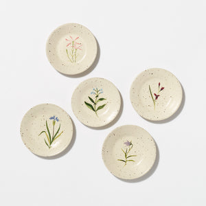 Wildflower Dishes (set of 5) by Jess Chen