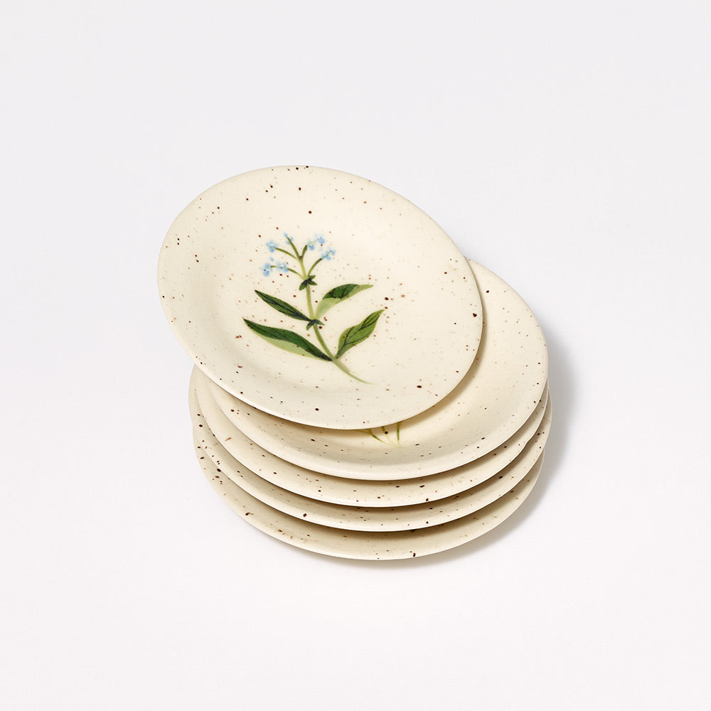 Wildflower Dishes (set of 5) by Jess Chen