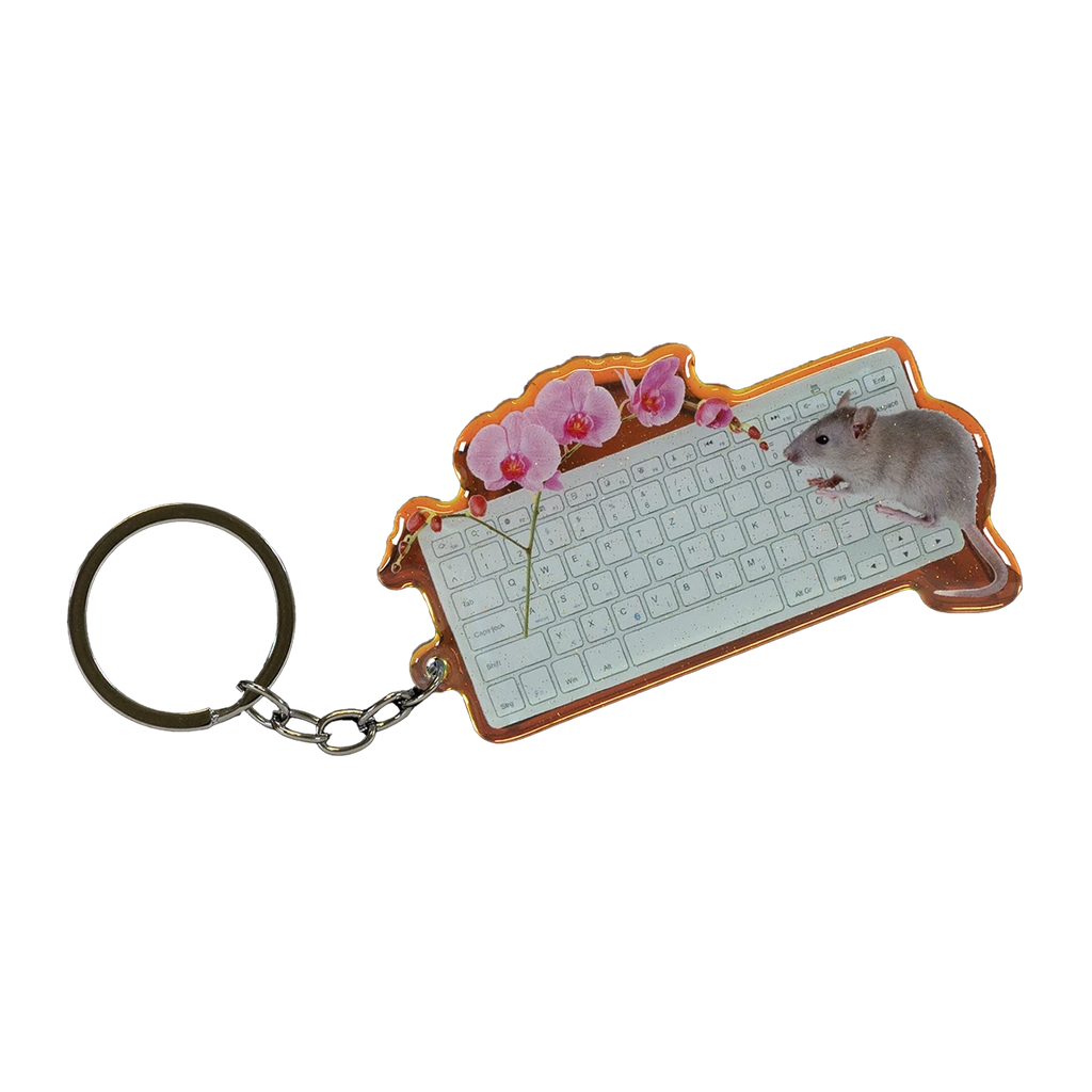 Keyboard Still Life Keychain