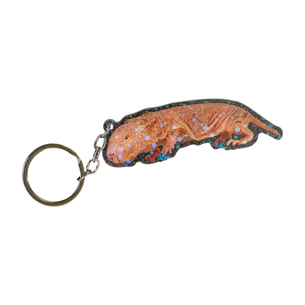 Hairless Mole-rat Keychain