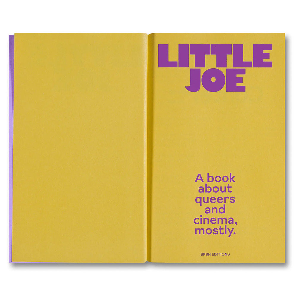 Little Joe: A book about queers and cinema, mostly