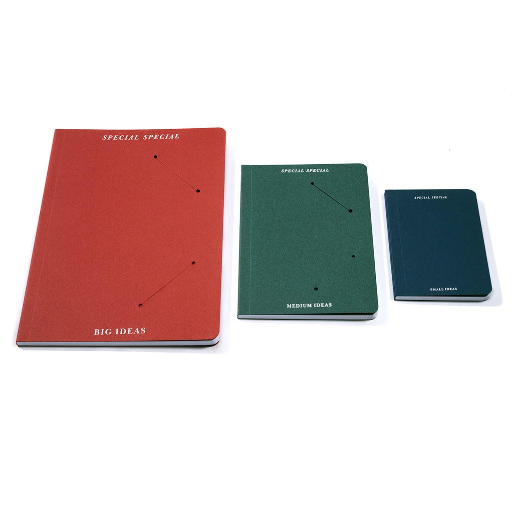 Small Medium Big Ideas Notebook Set