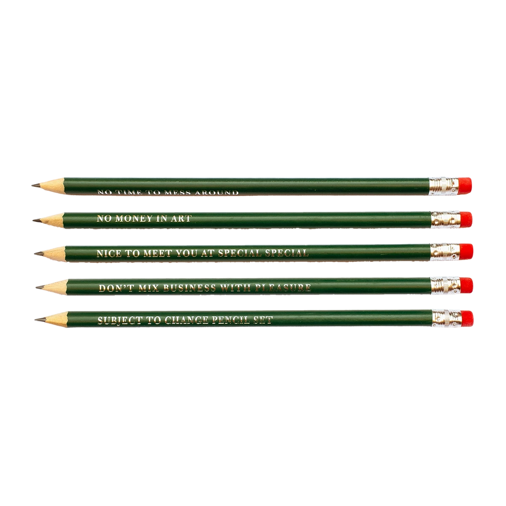 Subject to Change Pencil Set