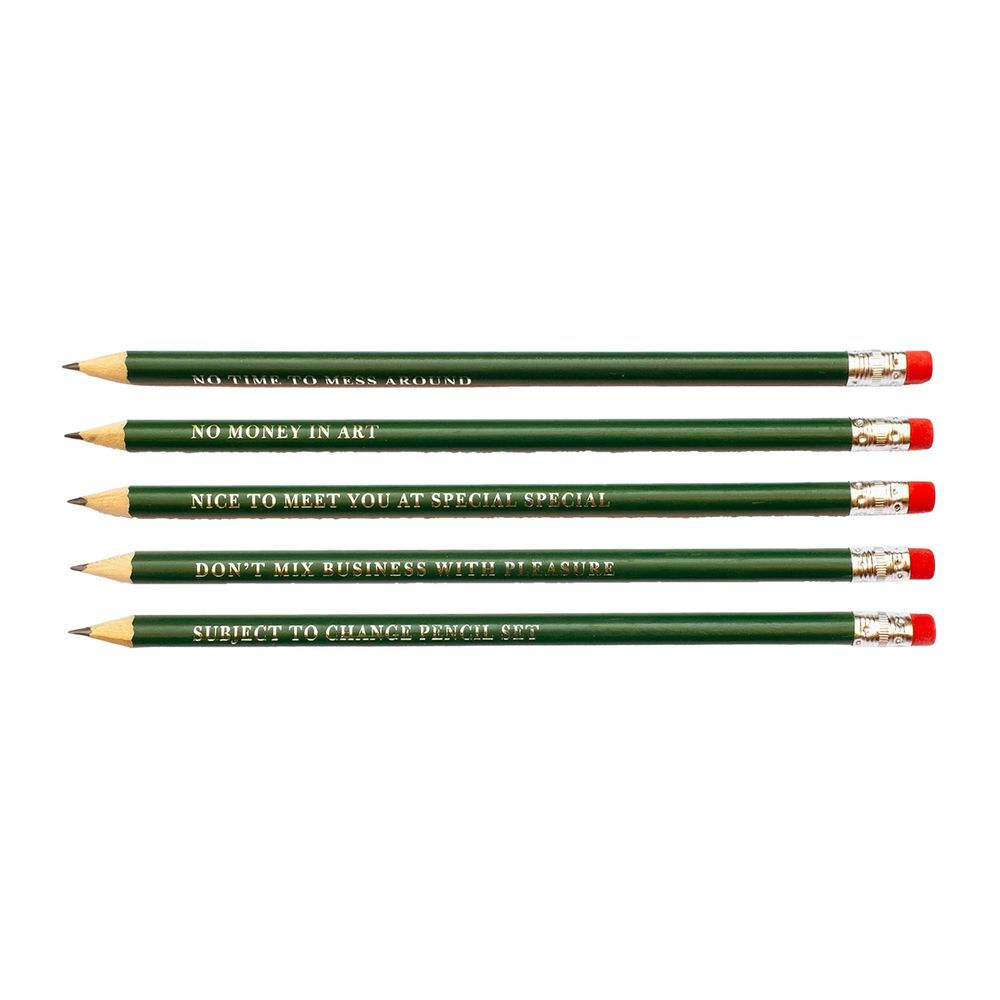 Subject to Change Pencil Set