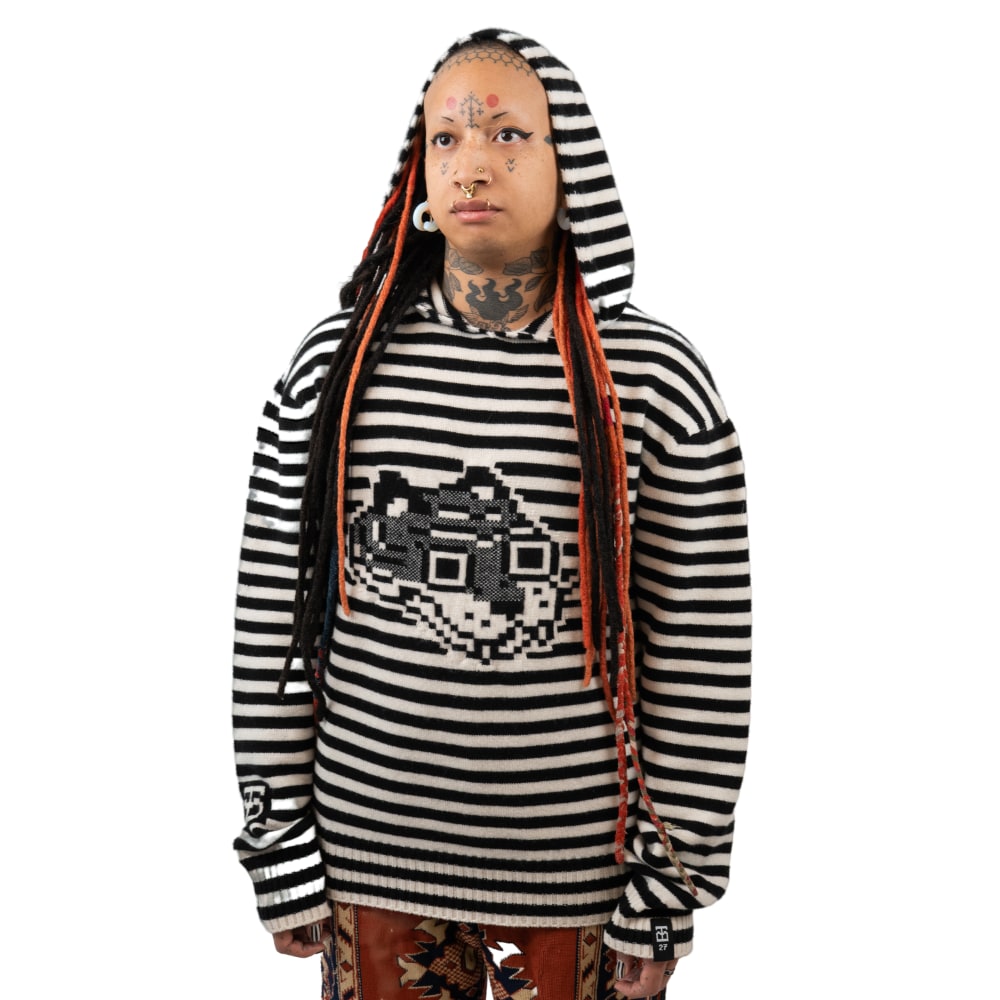 Super Striped Jacquard Hoodie Edition by Tigerbob