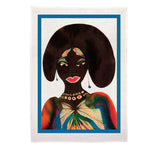 Chris Ofili Tea Towel (Woman)