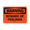 Warning Beware of Feelings Sign