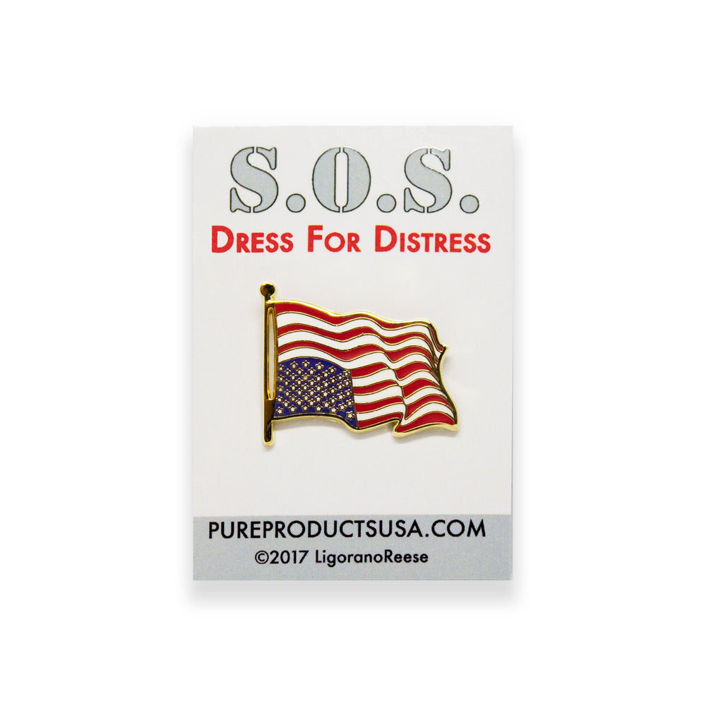 Dress For Distress Pin