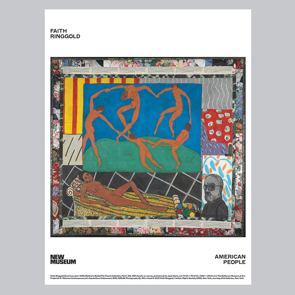 Matisse's Model Poster